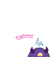 Kmon Kryptomon Sticker - Kmon Kryptomon Monster Stickers