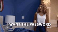 I Want The Password Paige Hurd GIF - I Want The Password Paige Hurd Gayle Franklin GIFs
