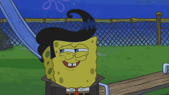 deal with it spongebob gif