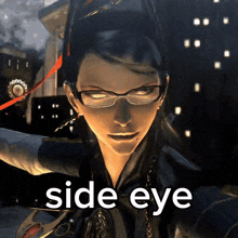 Bayonetta Side Eye GIF - Bayonetta Side Eye GIFs