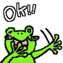 Okay Frog GIF - Okay Ok Frog GIFs