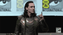 Shh GIF - Loki Tom Hiddleston Comic Con GIFs