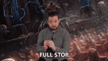 Full Stop End GIF - Full Stop End Done GIFs