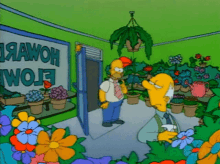 Simpsons Florist GIF - Simpsons Florist Flowers GIFs