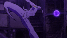 a purple background with a white glowing light