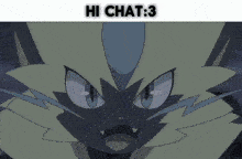 Zeraora Pokemon GIF - Zeraora Pokemon Hi Chat GIFs