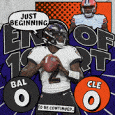 Cleveland Browns Vs. Baltimore Ravens First-second Quarter Break GIF - Nfl National Football League Football League GIFs