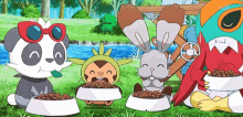 pokemon chespin eating starving