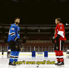 I Cant Even Spell That Bobby Ryan GIF - I Cant Even Spell That Bobby Ryan Brent Burns GIFs