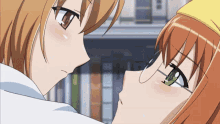 yuri anime kiss anime kiss
