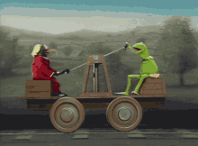 muppets muppet show gonzo scooter handcar