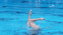 Dance In The Pool 2020olympics GIF