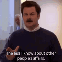 My Approach To People GIF - Parks And Rec Ron Swanson GIFs
