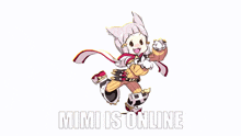 Mimi Mimi Is Online GIF - Mimi Mimi Is Online Nia Xenoblade GIFs