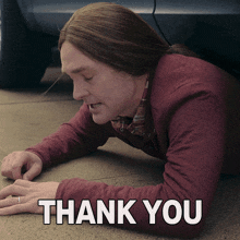 Thank You Will Forte GIF - Thank You Will Forte I Think You Should Leave With Tim Robinson GIFs