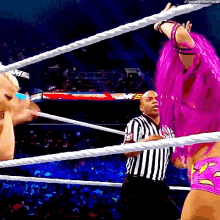Alexa Bliss Punches GIF - Alexa Bliss Punches Elbows GIFs