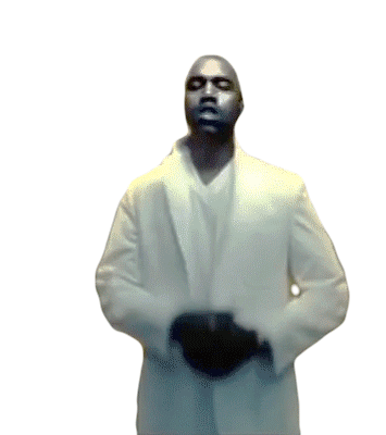 Frustrated Kanye West Sticker - Frustrated Kanye West Jesus Walks Song Stickers