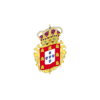 a coat of arms with a crown on top