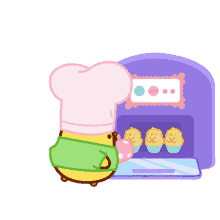 cupcakes baking