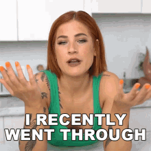 I Recently Went Through A Break Up Candice Hutchings GIF - I Recently Went Through A Break Up Candice Hutchings Edgy Veg GIFs