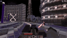 laser pew pew shooting lasers fight minecraft