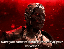 End Of The World End Of The Universe GIF - End Of The World End Of The Universe Malekith GIFs