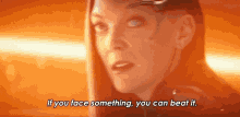 If You Face Something You Can Beat It Keyla Detmer GIF - If You Face Something You Can Beat It Keyla Detmer Star Trek Discovery GIFs