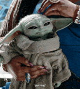 Grogu Baby Yoda GIF - Grogu Baby Yoda Purr GIFs