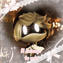 a picture of a cartoon character with the words " n belongs to vale " on the bottom