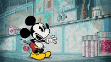 Mickey Mouse Cold GIF - Mickey Mouse Cold Relief GIFs