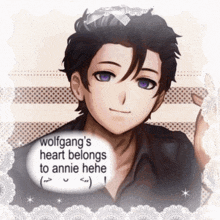 a picture of wolfgang 's heart belongs to annie hee