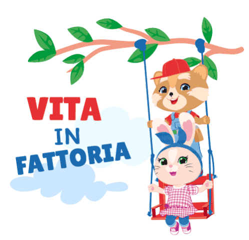 Allegra Fattoria Vita In Fattoria Sticker - Allegra Fattoria Vita In Fattoria Summer E Todd Stickers