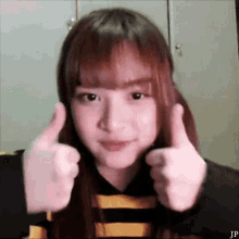 New Bnk48 Thumbs Up GIF - New Bnk48 Thumbs Up Smile GIFs