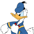 Angry Donald Duck Sticker - Angry Donald Duck Duck Stickers