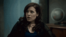 a woman in a black jacket says " what i 'm questioning is her state of mind "