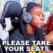 Please Take Your Seats The Black Mastadonte GIF - Please Take Your Seats The Black Mastadonte Have A Seat GIFs