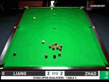 china snooker shot liang zhao