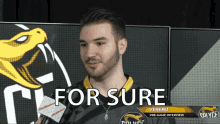 For Sure Pre Game Interview GIF - For Sure Pre Game Interview Excited GIFs