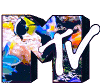 Mtv Fish Sticker - Mtv Fish Mtv Logo Stickers
