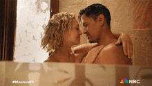 Cuddling In The Shower Juliet Higgins GIF - Cuddling In The Shower Juliet Higgins Thomas Magnum GIFs