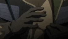 a close up of a person 's arm with a shadow