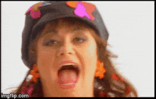 Knocked Out Alison Moyet GIF - Knocked Out Alison Moyet Surprized GIFs
