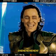 Marvel Loki GIF - Marvel Loki Hahahaha GIFs
