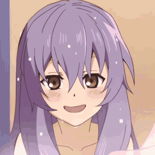 Anime Pfp Purple Aesthetic Shinoa GIF