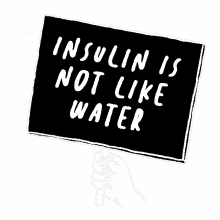 insulin is not like water insulin water healthcare debate2020