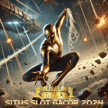 a poster for museum bola situs slot gacor