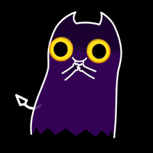 Ghost Cat For My Spark GIF - Ghost Cat For My Spark Smiling Cat GIFs
