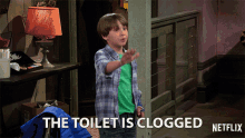 The Toilet Is Clogged Finn Carr GIF - The Toilet Is Clogged Finn Carr Jack Cooper GIFs