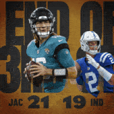 Indianapolis Colts (19) Vs. Jacksonville Jaguars (21) Third-fourth Quarter Break GIF - Nfl National Football League Football League GIFs