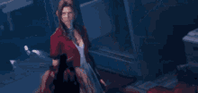 Aerith Whispers GIF - Aerith Whispers Follow The Yellow Flowers GIFs